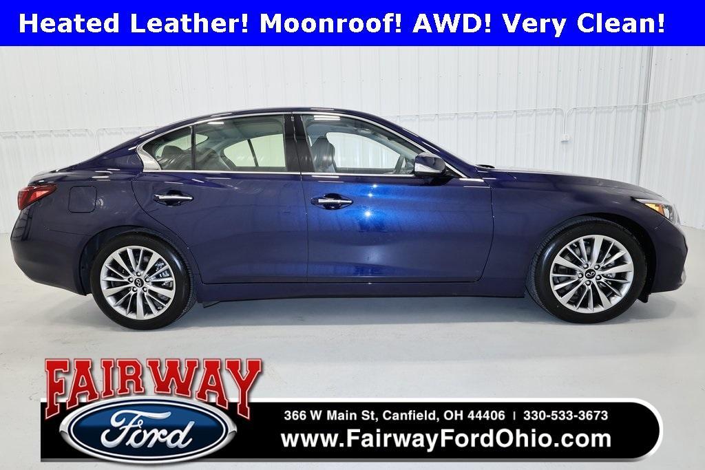 used 2024 INFINITI Q50 car, priced at $37,000