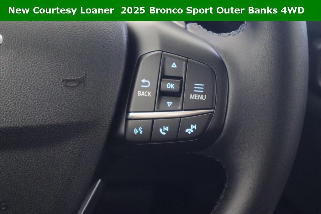 new 2025 Ford Bronco Sport car, priced at $34,423