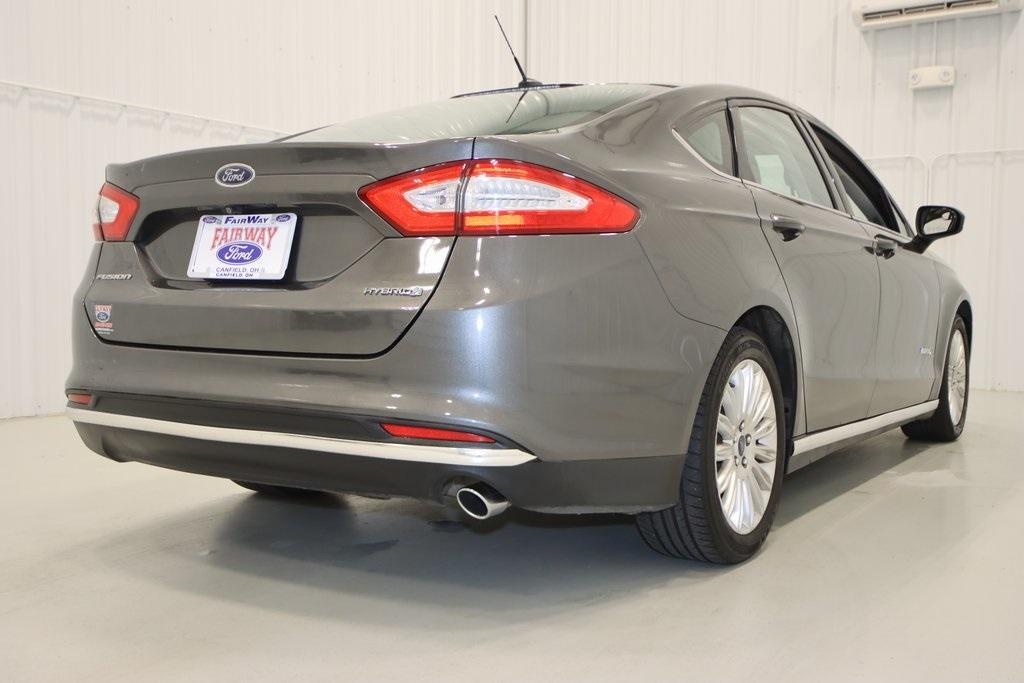 used 2016 Ford Fusion Hybrid car, priced at $8,500