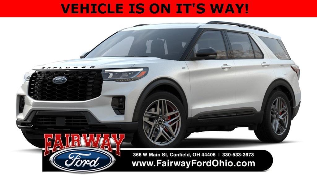 new 2025 Ford Explorer car, priced at $50,086