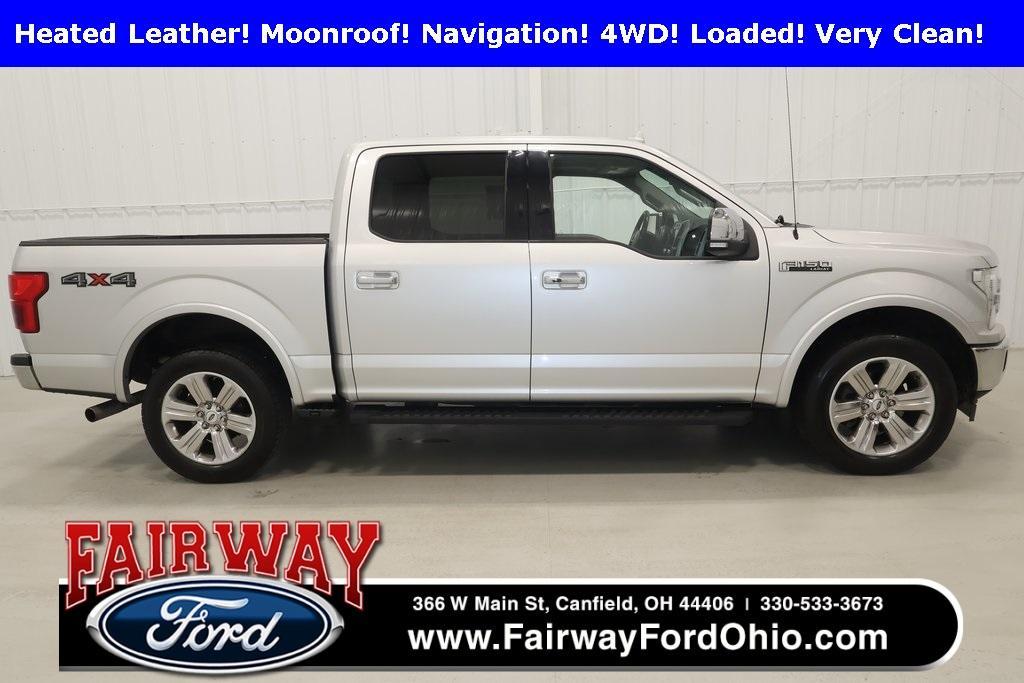 used 2018 Ford F-150 car, priced at $19,500