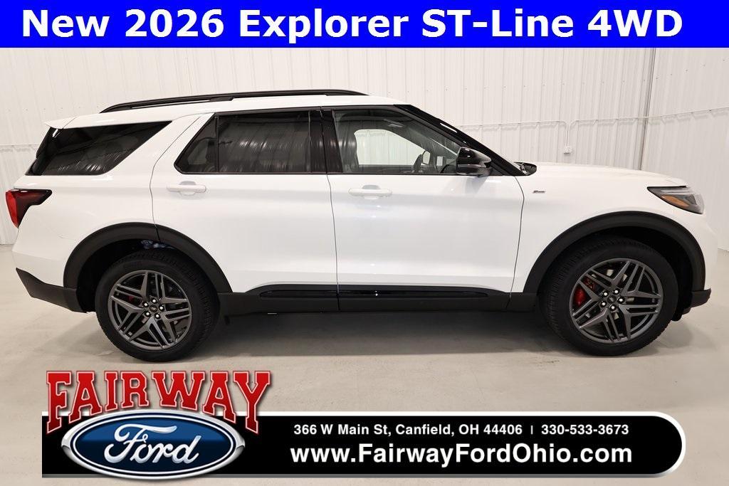 new 2026 Ford Explorer car, priced at $51,455