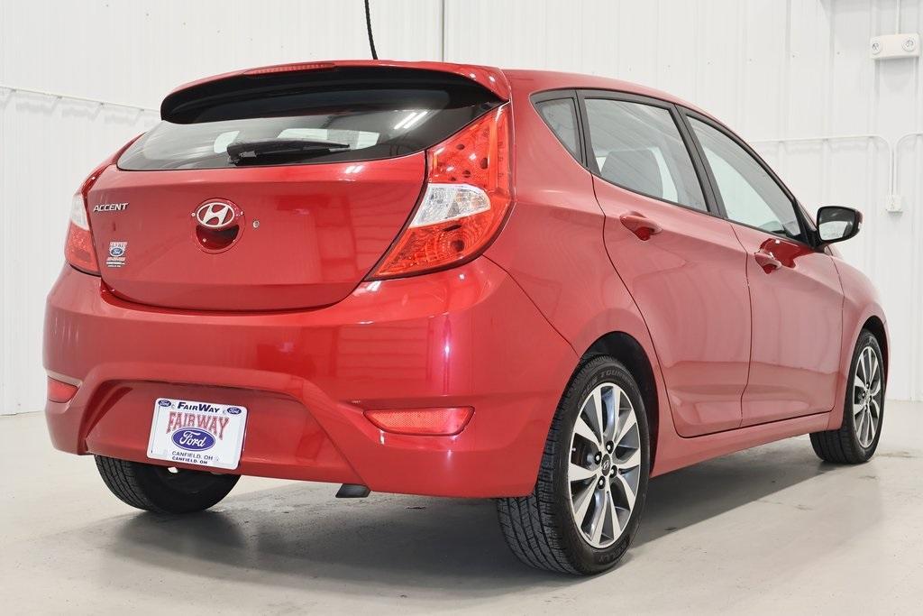 used 2016 Hyundai Accent car, priced at $5,500