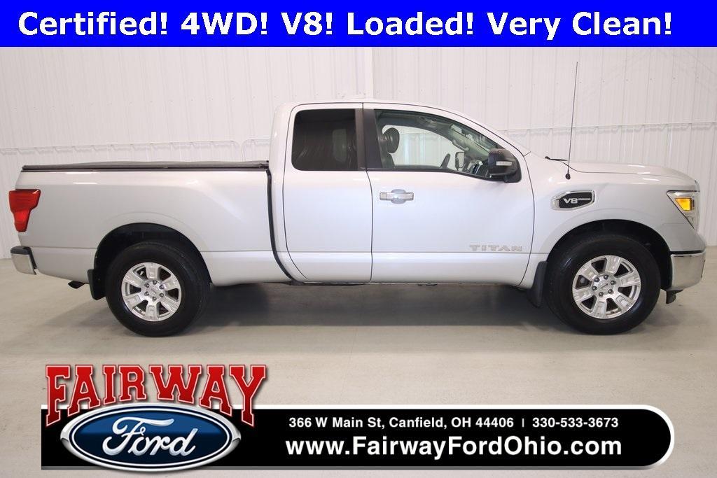 used 2017 Nissan Titan car, priced at $21,500
