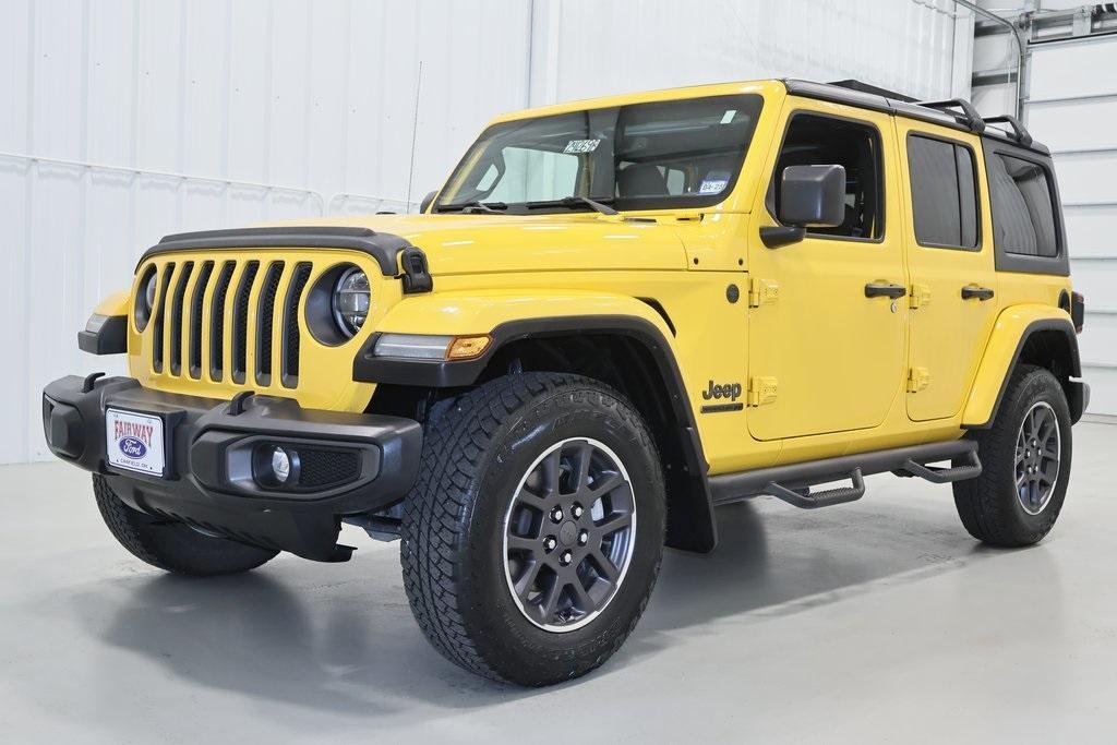 used 2021 Jeep Wrangler Unlimited car, priced at $30,000