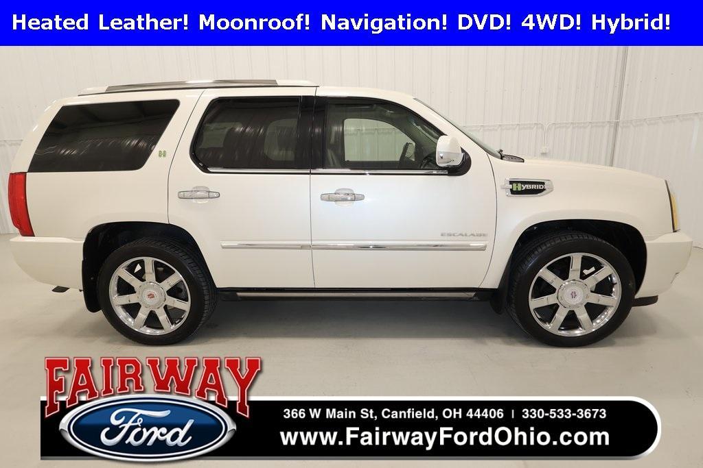 used 2013 Cadillac Escalade Hybrid car, priced at $15,000
