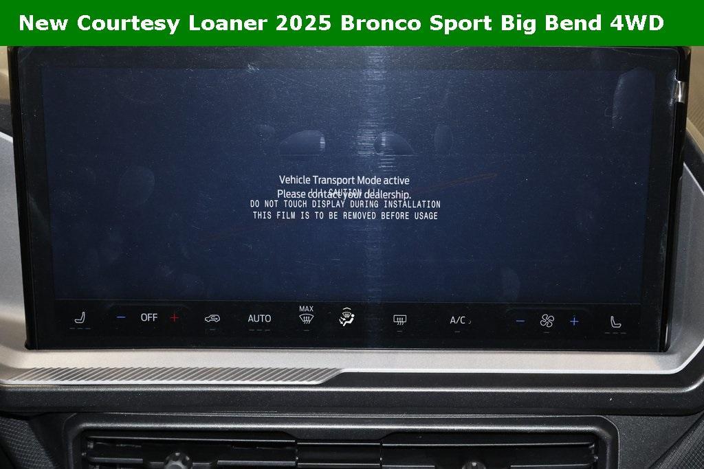 new 2025 Ford Bronco Sport car, priced at $33,546
