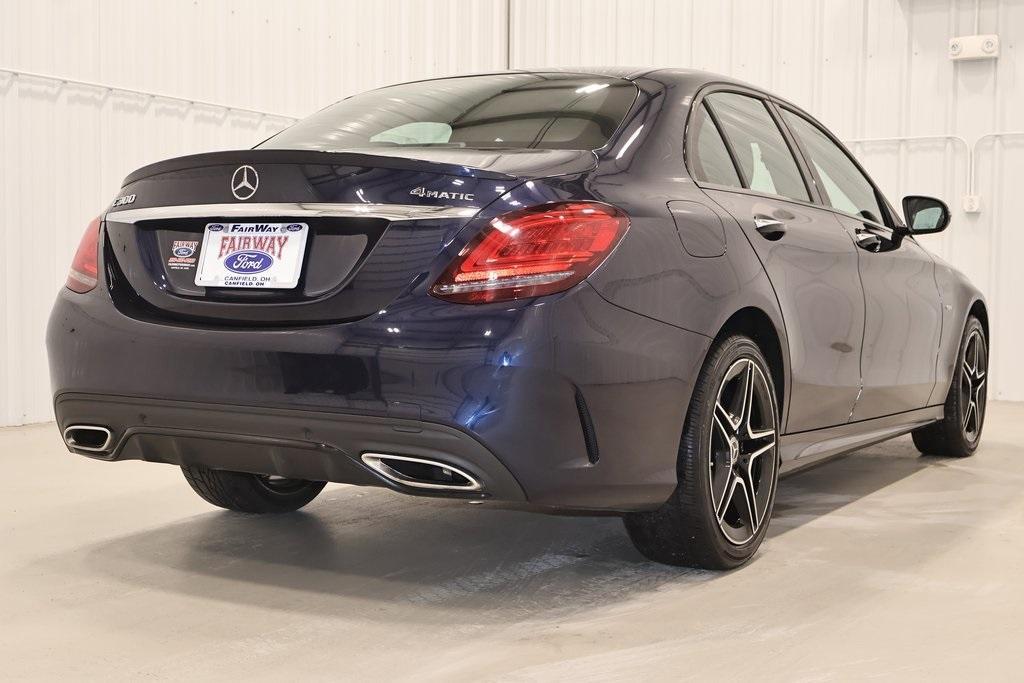 used 2021 Mercedes-Benz C-Class car, priced at $23,500