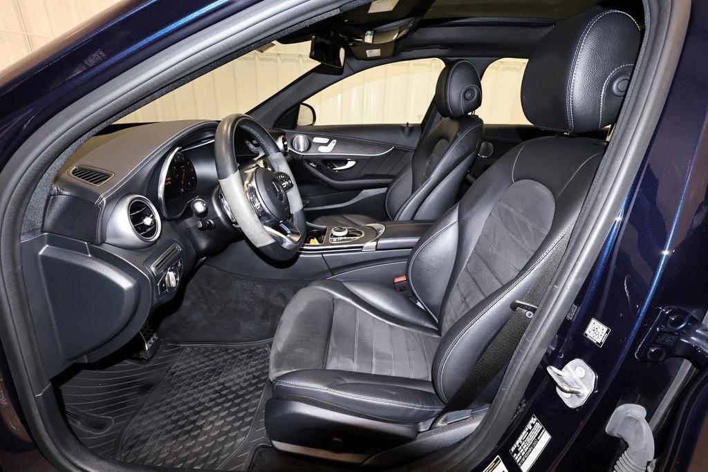 used 2021 Mercedes-Benz C-Class car, priced at $23,500