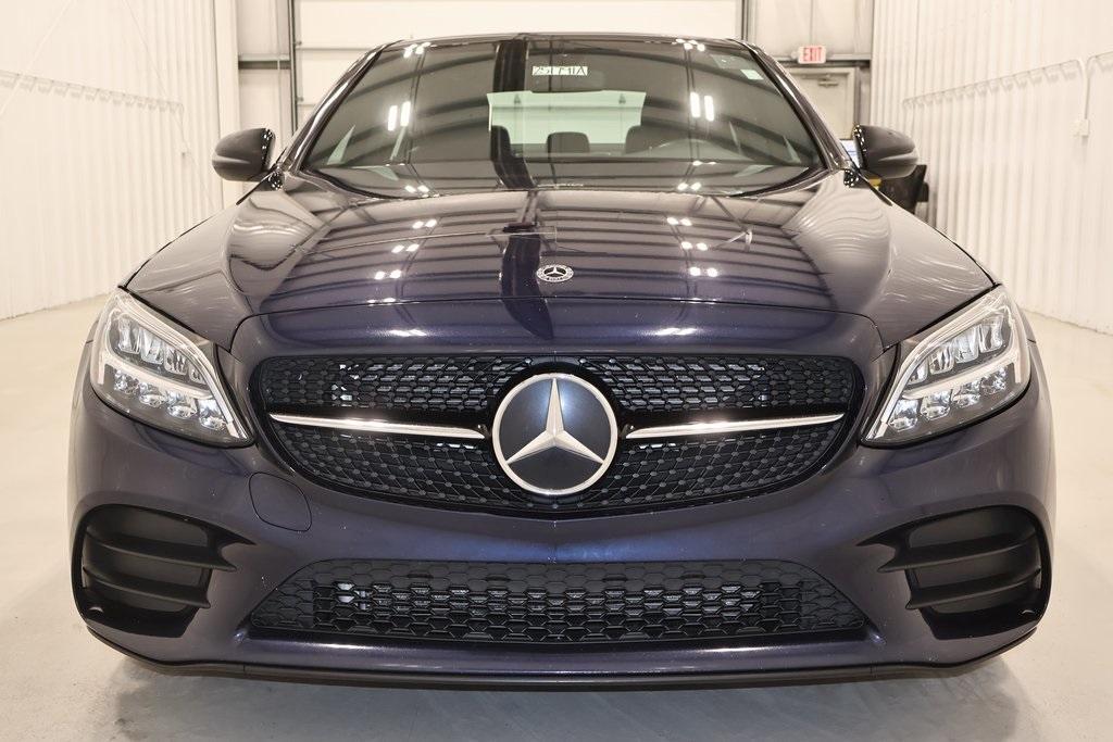 used 2021 Mercedes-Benz C-Class car, priced at $23,500