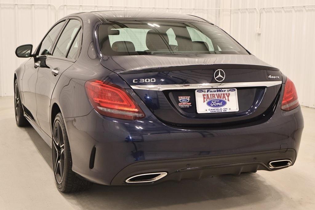 used 2021 Mercedes-Benz C-Class car, priced at $23,500