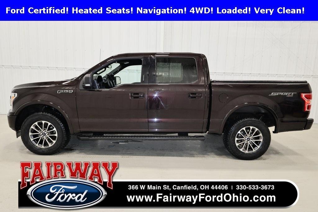 used 2019 Ford F-150 car, priced at $32,500