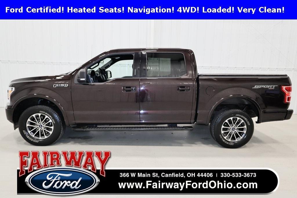 used 2019 Ford F-150 car, priced at $32,500