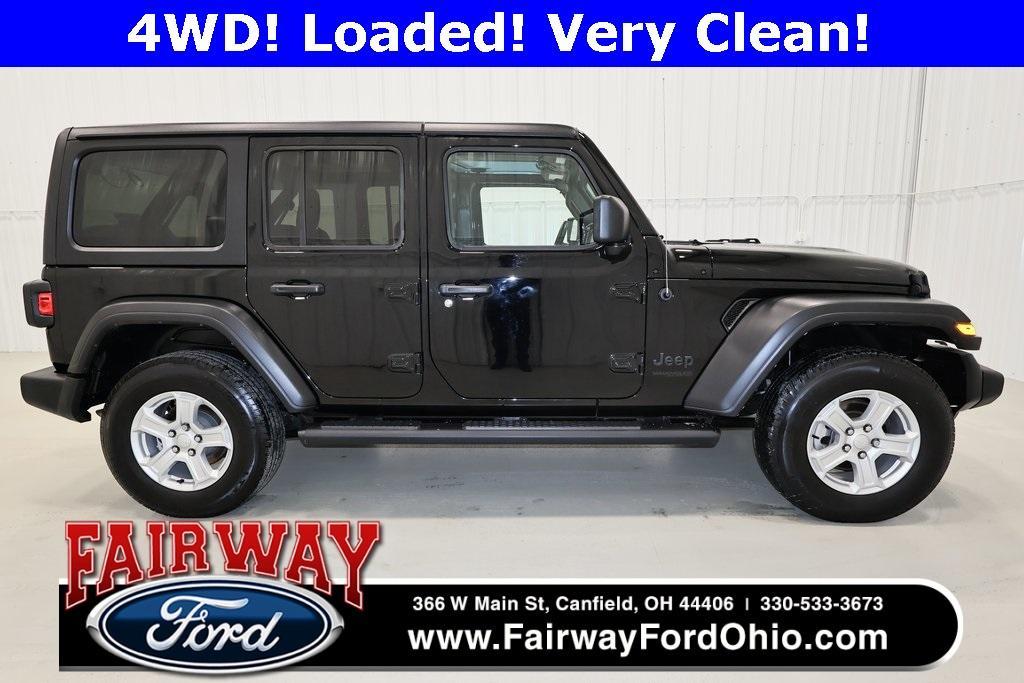 used 2022 Jeep Wrangler Unlimited car, priced at $31,000