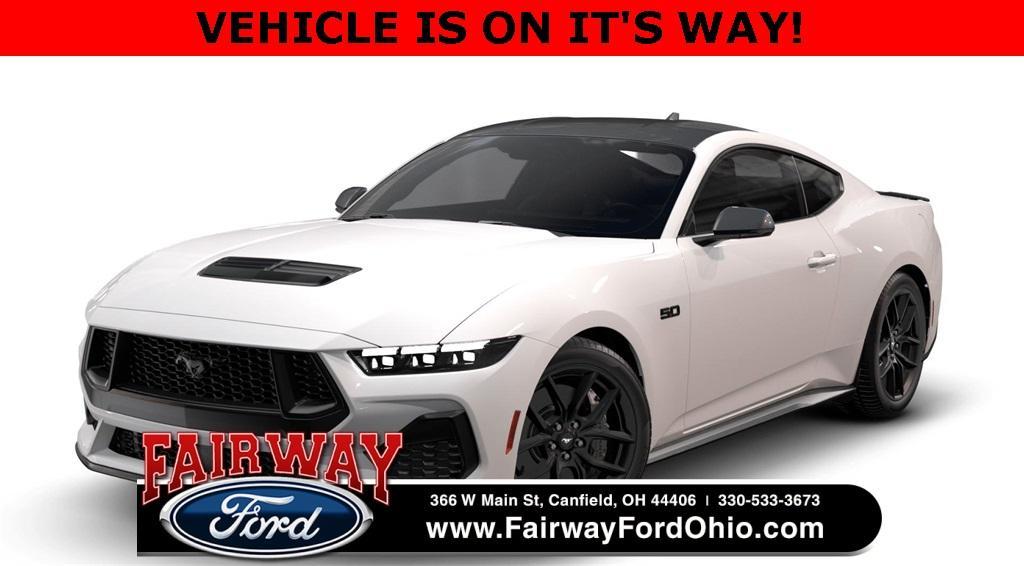 new 2025 Ford Mustang car, priced at $56,789