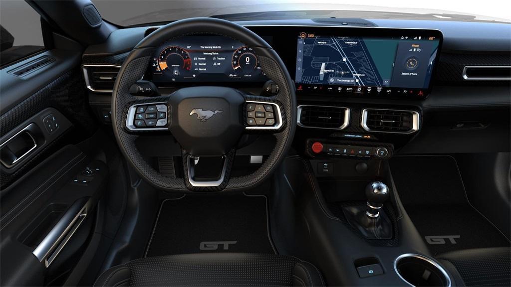 new 2025 Ford Mustang car, priced at $56,789