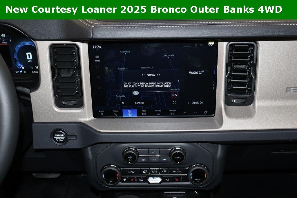 new 2025 Ford Bronco car, priced at $48,999