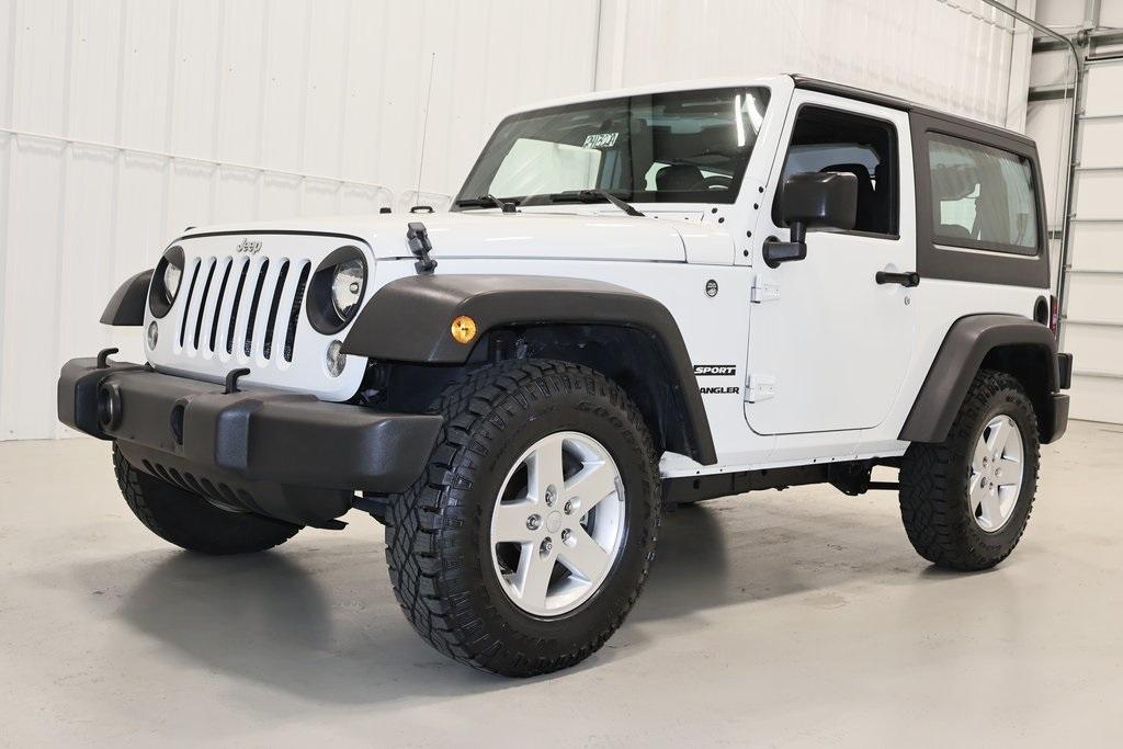 used 2016 Jeep Wrangler car, priced at $17,500