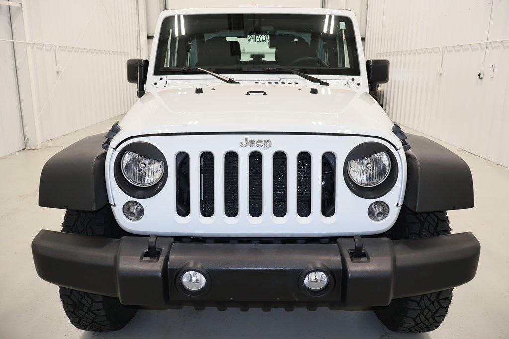 used 2016 Jeep Wrangler car, priced at $17,500