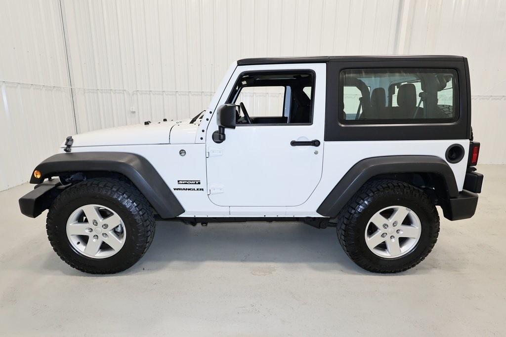 used 2016 Jeep Wrangler car, priced at $17,500