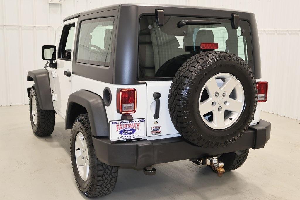 used 2016 Jeep Wrangler car, priced at $17,500