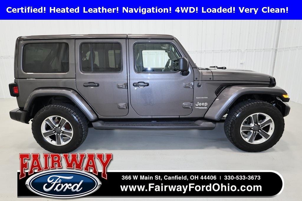 used 2018 Jeep Wrangler Unlimited car, priced at $27,500