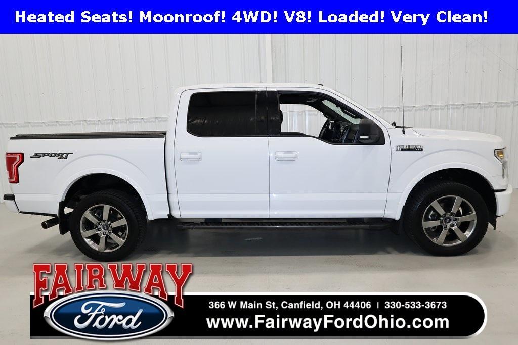 used 2017 Ford F-150 car, priced at $16,200