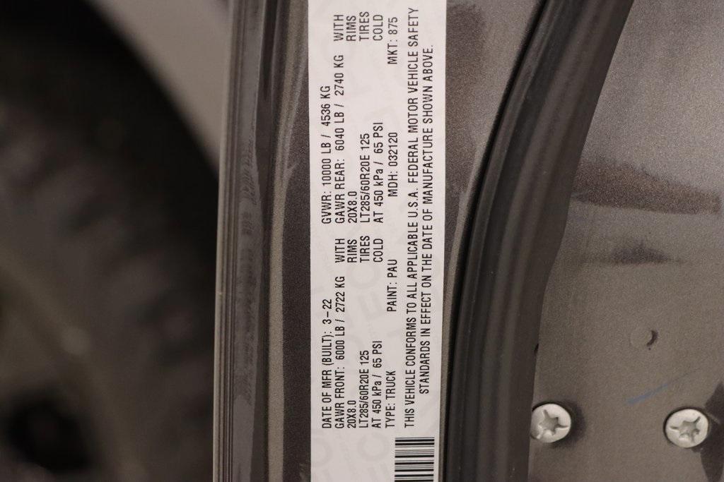 used 2022 Ram 2500 car, priced at $60,000