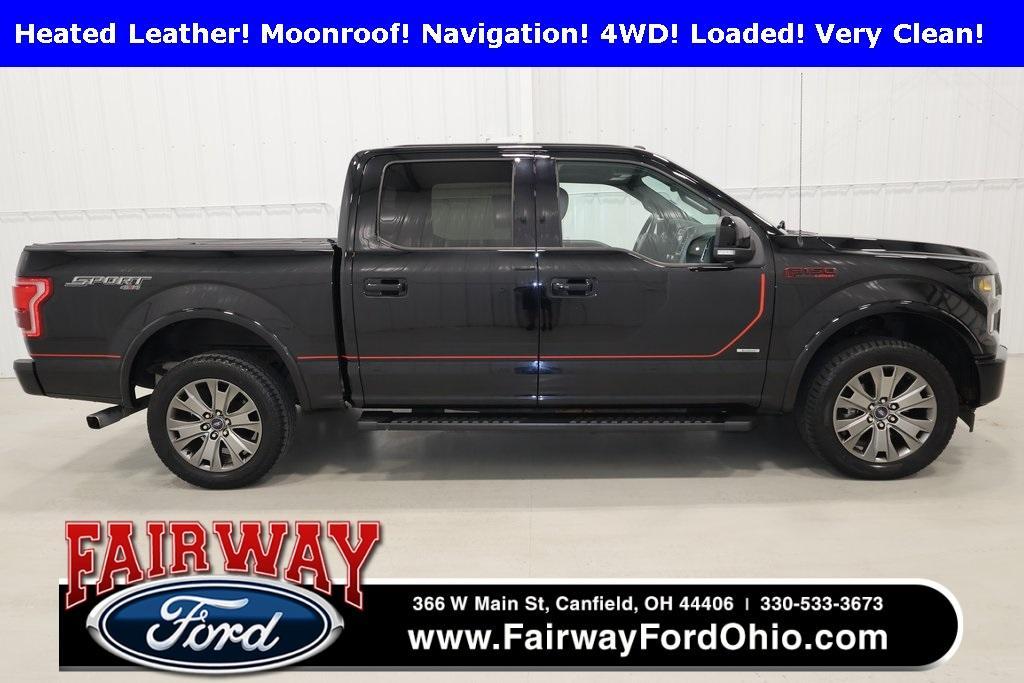 used 2017 Ford F-150 car, priced at $21,500