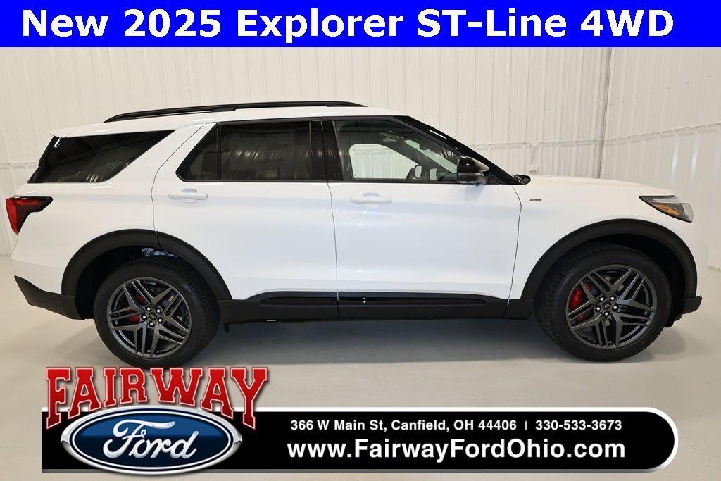 new 2025 Ford Explorer car, priced at $50,990