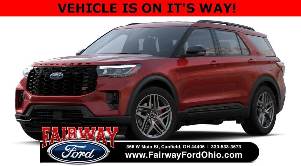 new 2025 Ford Explorer car, priced at $59,605