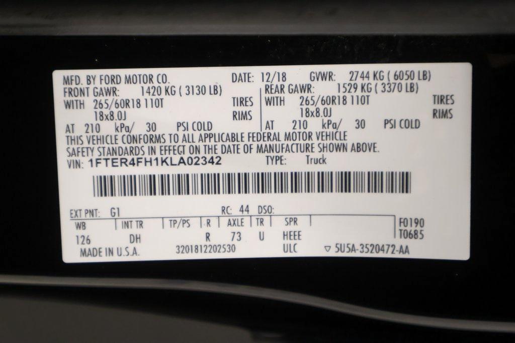 used 2019 Ford Ranger car, priced at $23,500