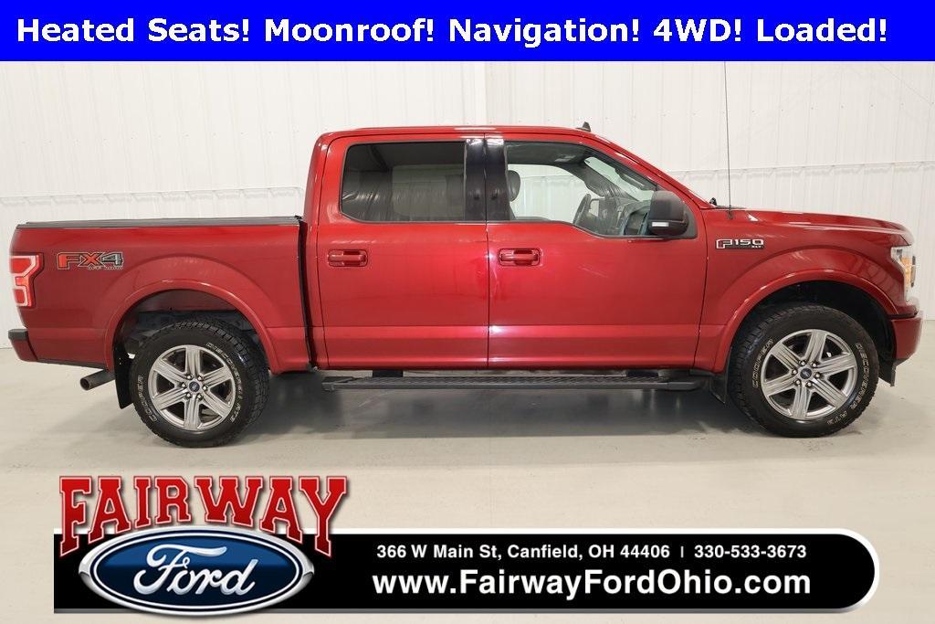 used 2019 Ford F-150 car, priced at $17,500