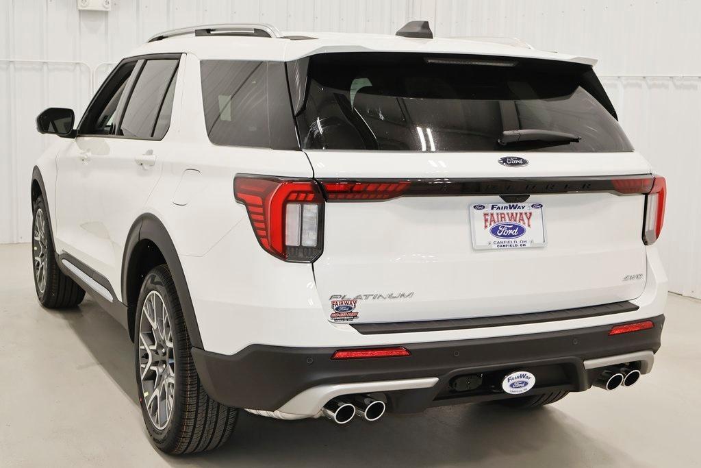 new 2025 Ford Explorer car, priced at $58,075