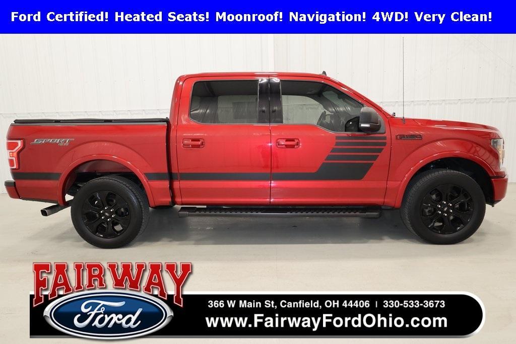 used 2020 Ford F-150 car, priced at $29,500