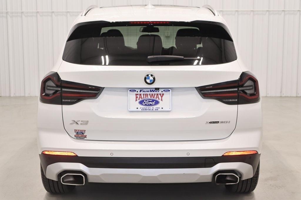 used 2022 BMW X3 car, priced at $33,500