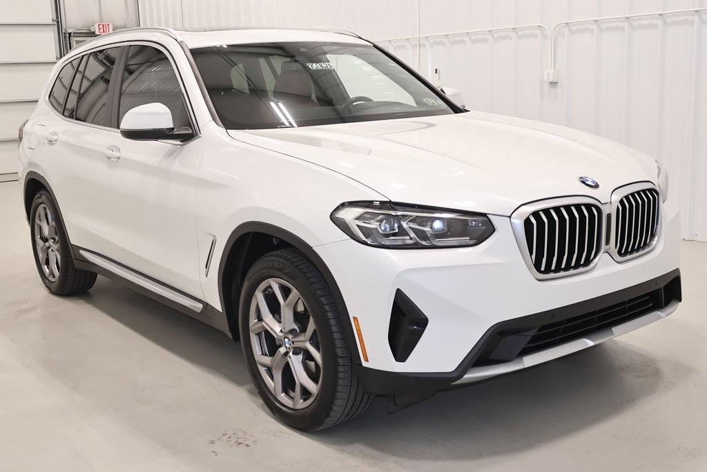 used 2022 BMW X3 car, priced at $33,500