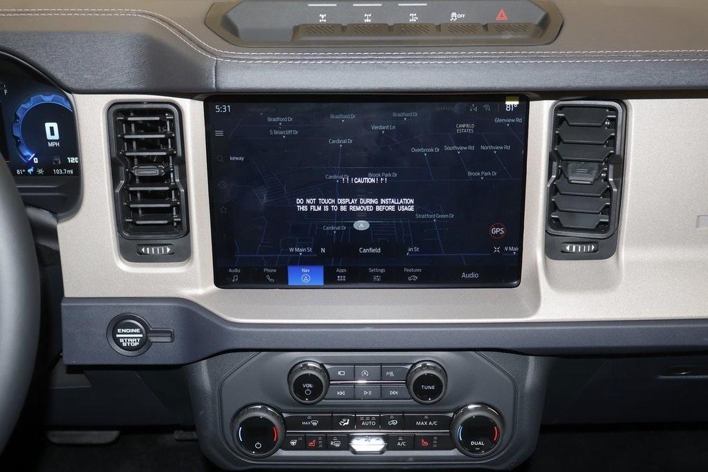 new 2025 Ford Bronco car, priced at $59,579