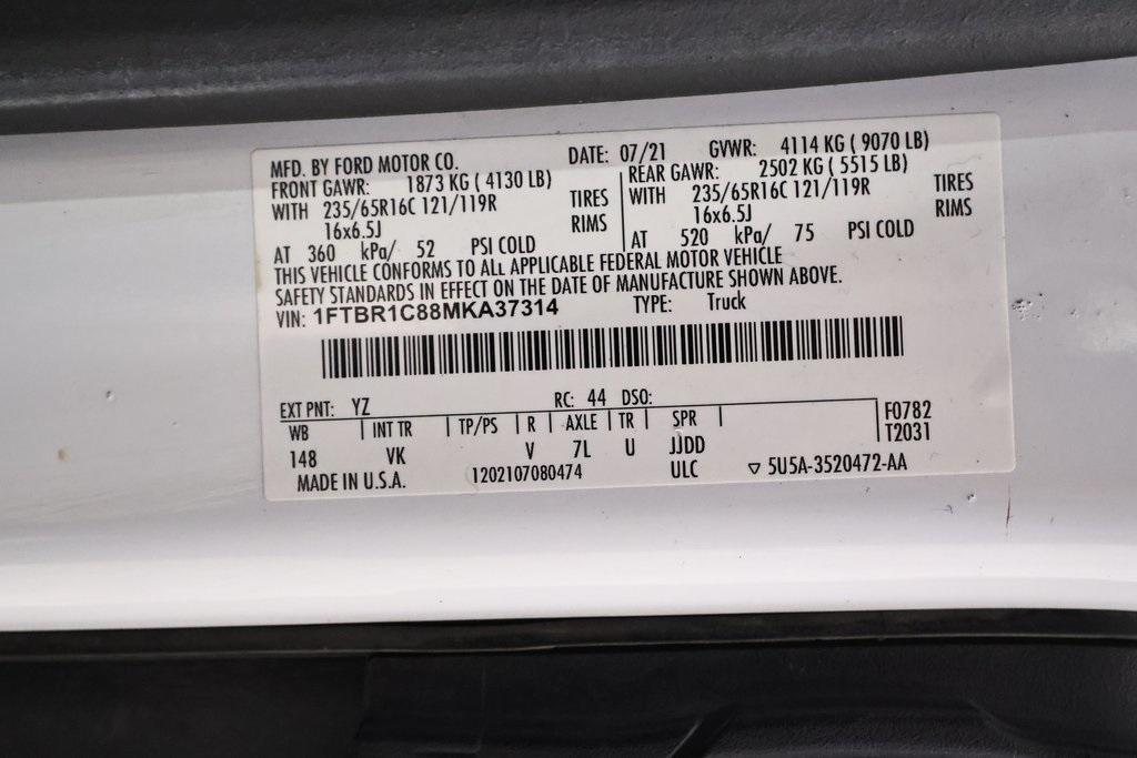 used 2021 Ford Transit-250 car, priced at $22,500