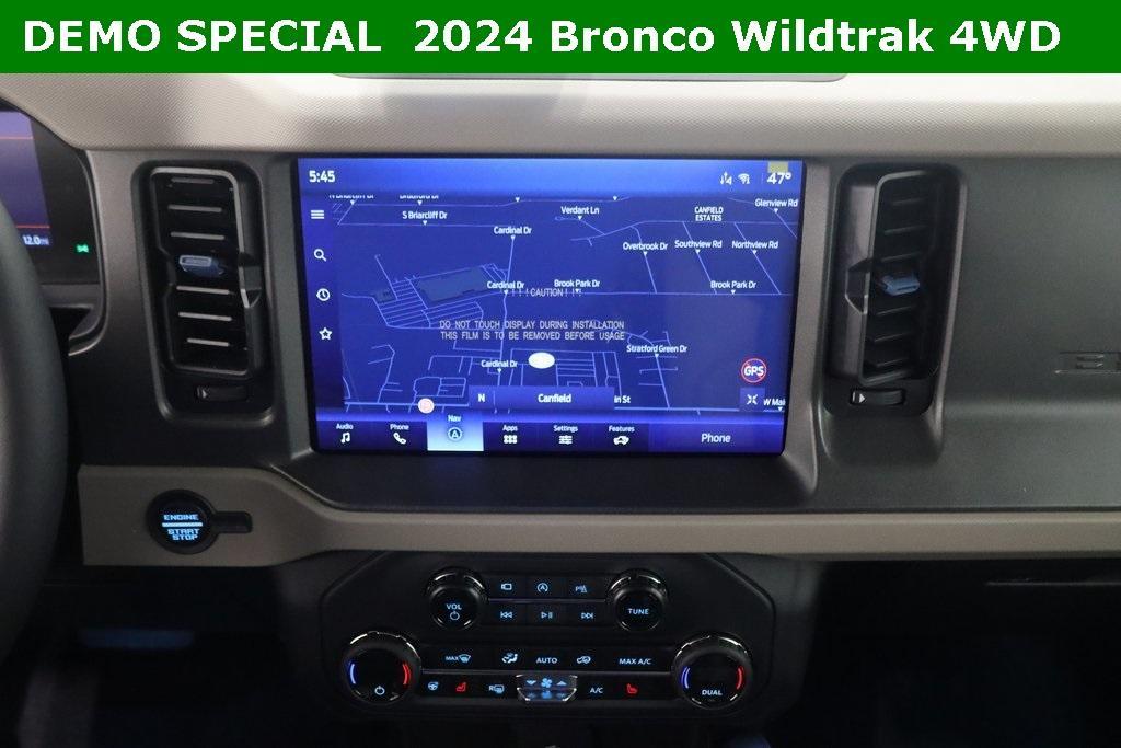 new 2024 Ford Bronco car, priced at $60,395