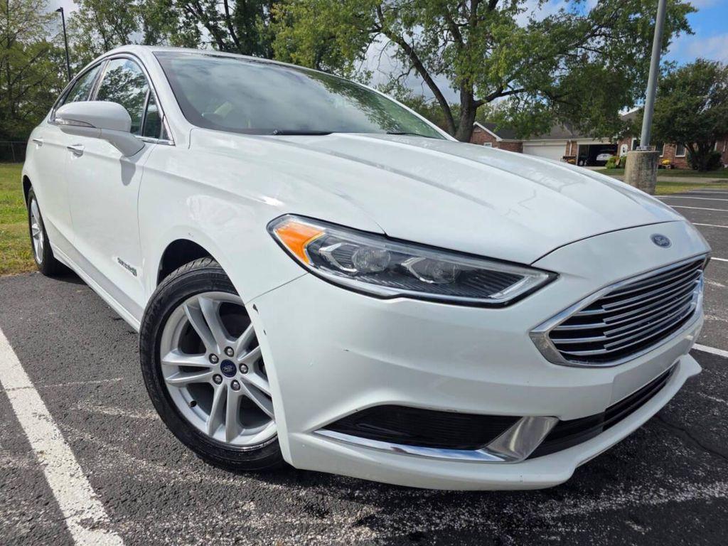 used 2018 Ford Fusion Hybrid car, priced at $8,990