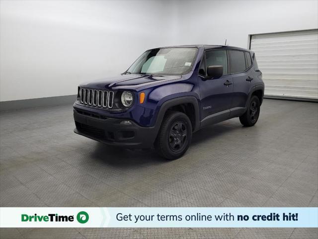 used 2018 Jeep Renegade car, priced at $17,895