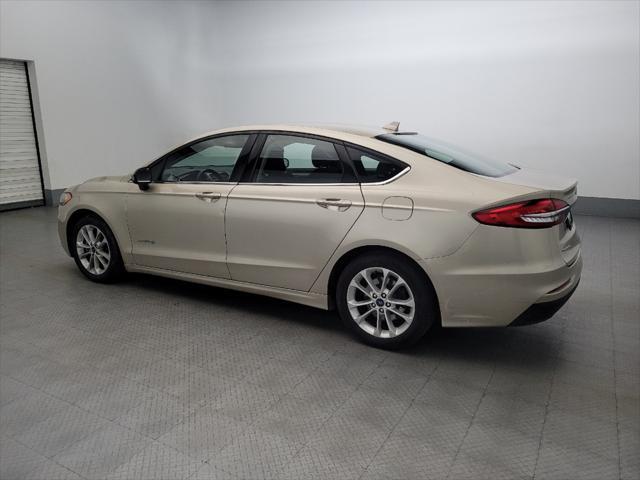 used 2019 Ford Fusion Hybrid car, priced at $16,995