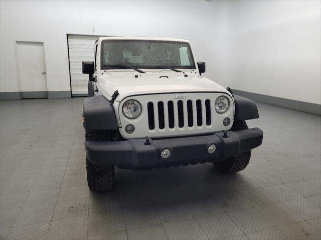 used 2018 Jeep Wrangler JK Unlimited car, priced at $21,395