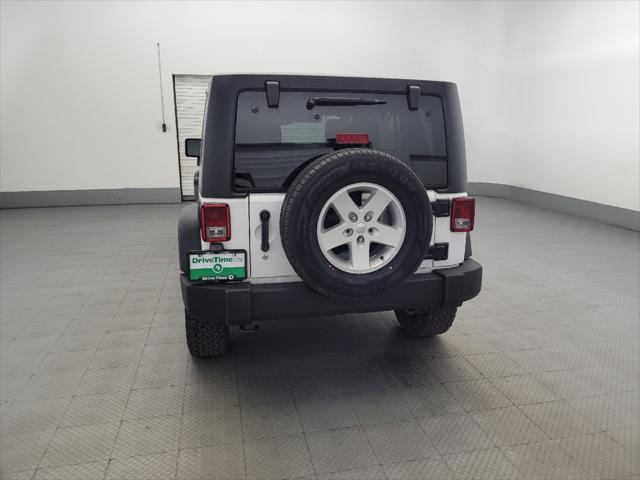 used 2018 Jeep Wrangler JK Unlimited car, priced at $21,395