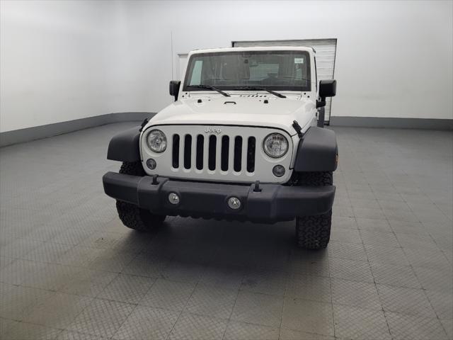 used 2018 Jeep Wrangler JK Unlimited car, priced at $21,395