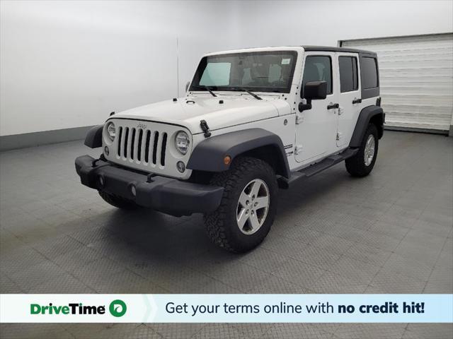 used 2018 Jeep Wrangler JK Unlimited car, priced at $21,395