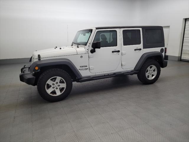 used 2018 Jeep Wrangler JK Unlimited car, priced at $21,395