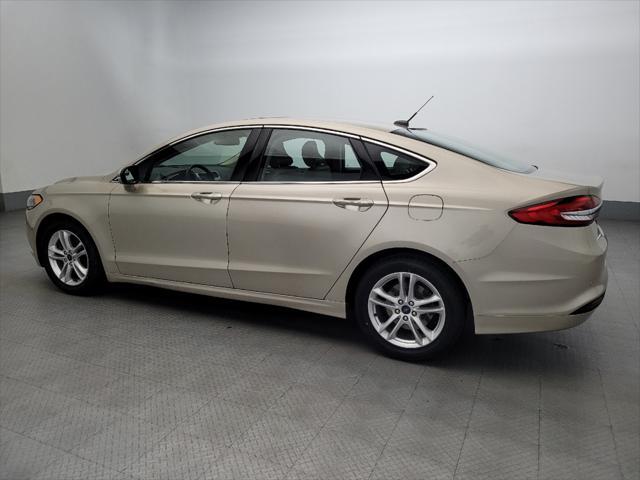 used 2018 Ford Fusion car, priced at $17,795