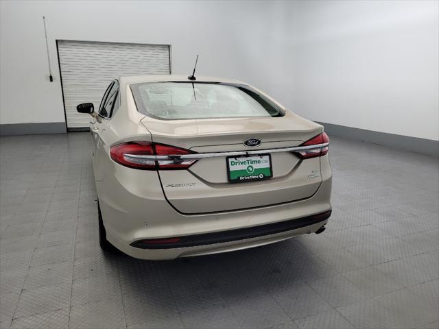 used 2018 Ford Fusion car, priced at $17,795